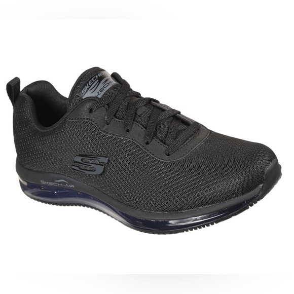 SKECHERS Women’s Work Relaxed Fit Slip Resistant Skech-Air SR Size 9 Color Black - Picture 2 of 15